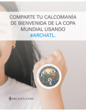 Share your World Cup Welcome Sticker (Spanish)